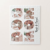 Moderne hond mam 6 Aangepaste tekst voor fotocolla Legpuzzel (Verticaal)