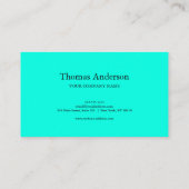 Moderne honingraat en zeshoek bij logo visitekaartje (Achterkant)