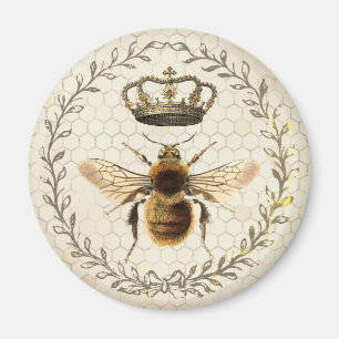 Moderne honingraat koningin Bee Magneet