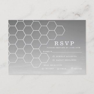 Moderne honingraat | RSVP Kaartje