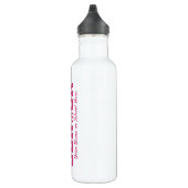 Moderne hoofdblokletters van 2019 roze waterfles (Rechts)