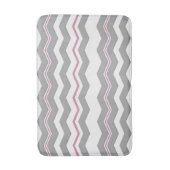 Moderne horizontale Chevron met elke kleur Badmat (Voorkant Verticaal)