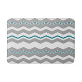 Moderne horizontale Chevron met elke kleur Badmat (Voorkant)