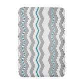 Moderne horizontale Chevron met elke kleur Badmat (Voorkant Verticaal)