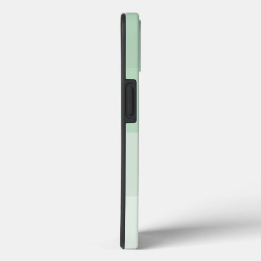 Moderne horizontale strepe pasta Sage Green Case-Mate iPhone Case (Achterkant / Rechts)