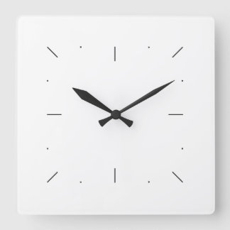 Moderne Horloge Vierkante Klok