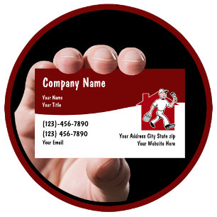 Moderne House Painter Visitekaartje