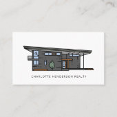 Moderne House Professional Visitekaartje (Voorkant)