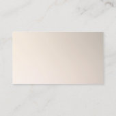 Moderne houtbewerker Houttimmerwerk Visitekaartje (Achterkant)