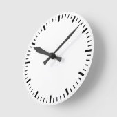 Moderne Houten Klok Sjabloon - Maak Je Eigen (Hoek)