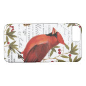 Moderne  houtlandkardinaal Case-Mate iPhone case (Achterkant (Horizontaal))