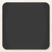 Moderne houtskool zwart  kartonnen onderzetters (Voorkant)