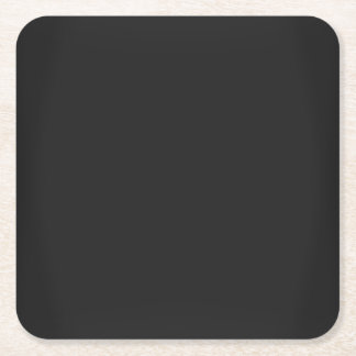 Moderne houtskool zwart kartonnen onderzetters