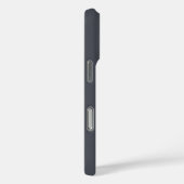 Moderne houtskoolgrijze effen kleur Case-Mate iPhone case (Achterkant / Rechts)