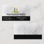 Moderne Huis | Hypotheekbezit Visitekaartje (Voorkant / Achterkant)