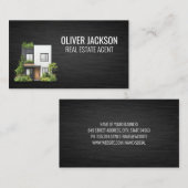 Moderne Huis | Onroerend goed Visitekaartje (Voorkant / Achterkant)