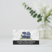 Moderne Huis | Onroerend goed Visitekaartje (Staand voorkant)