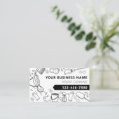 Moderne Huis Schoonmaak Huishoudelijke Janitorial Visitekaartje (Staand voorkant)