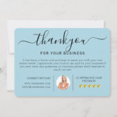 Moderne Huis Verwarming Bedankt Kaarten (Voorkant)