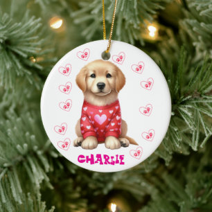 Moderne huisdierfoto gepersonaliseerd whimsical ho keramisch ornament