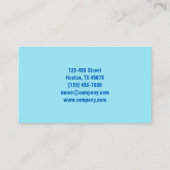 Moderne Huishoudster Maid Services Huishouden Visitekaartje (Achterkant)