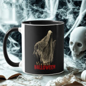 Moderne Humor Gothic Horror Spooky Halloween Ghost Mok