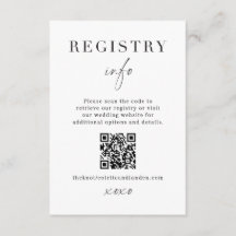Moderne Huwelijksregister Info Bijlage Scan QR