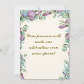 Moderne huwelijksuitnodigingen kaart (Achterkant)