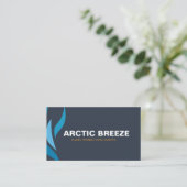 Moderne HVAC-klimaatregeling Visitekaartje (Staand voorkant)