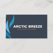Moderne HVAC-klimaatregeling Visitekaartje (Voorkant)