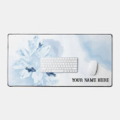 Moderne Hygge Winter Esthetiek Bureaumat (Keyboard & Muis)