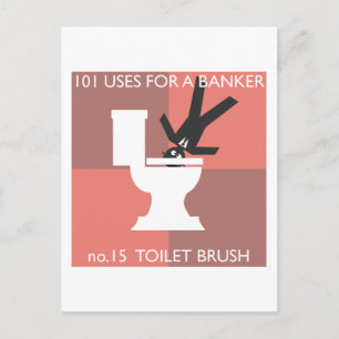 moderne hygiëne briefkaart