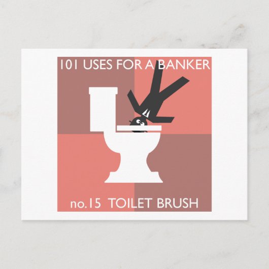 moderne hygiëne briefkaart (Voorkant)