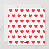 Moderne I LOVE you, jouw Valentijnsdag-foto van ee Feestdagenkaart (Achterkant)