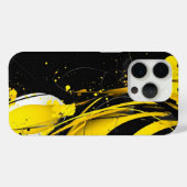 Moderne i telefoon Vierkante Mosterd Gele Tonen Case-Mate iPhone Case (Achterkant (horizontaal))