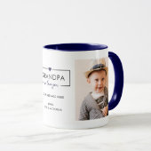 Moderne I / We Love You opa / Grampa / Andere 2-fo Mok (Voorkant rechts)