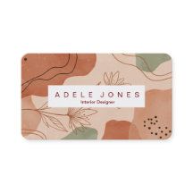 Moderne Iconische Terracotta Botanische