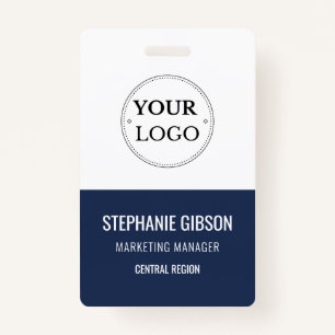 Moderne ID Logo Sjabloon werknemer Badge