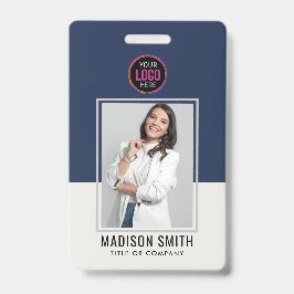 Moderne identiteitskaart | Minimale bedrijfsmedewe Badge