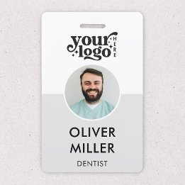 Moderne identiteitskaart Minimalistisch bedrijf we Badge