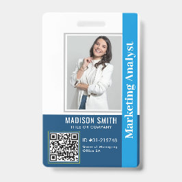 Moderne identiteitskaart | Minimalistische bedrijf Badge