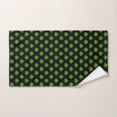 Moderne Ierse Shamrock Bad Handdoek (Handdoek)