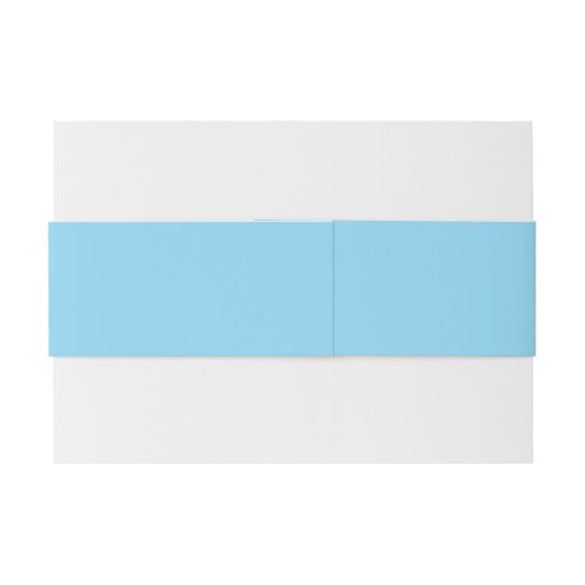 moderne ijsblauwe huwelijksnaam kaarten voor koppe uitnodigingen wikkel (Achterkant Voorbeeld)