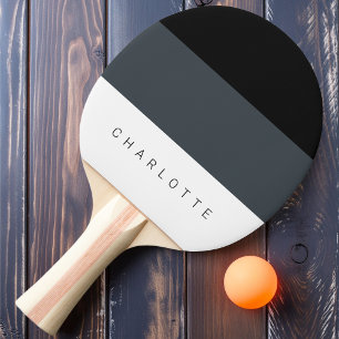 Moderne IJzeren Drie-Tone met Naam Tafeltennisbatje