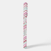 Moderne Ikat Chevron Stripe Abstracte geometrische Case-Mate iPhone Case (Achterkant / Rechts)