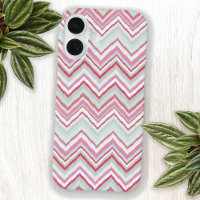Moderne Ikat Chevron Stripe Abstracte geometrische