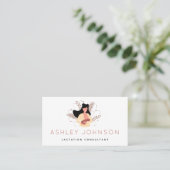 Moderne illustratie borstvoeding Borstvoeding Desk Visitekaartje (Staand voorkant)