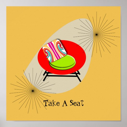 Moderne illustratie van de stijl van de Retrostijl Poster (Voorkant)