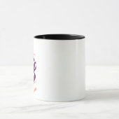 Moderne Illustratie van Koffiekop Mok (Midden)