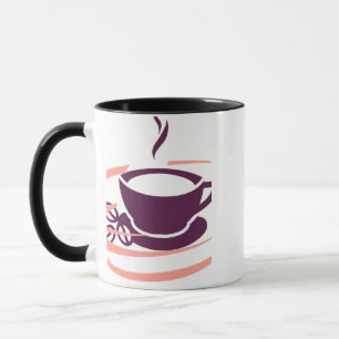 Moderne Illustratie van Koffiekop Mok
